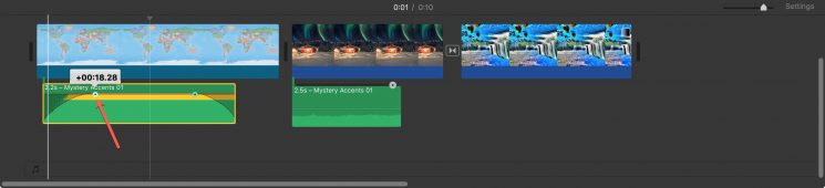 How to edit, trim, and adjust audio clips in iMovie