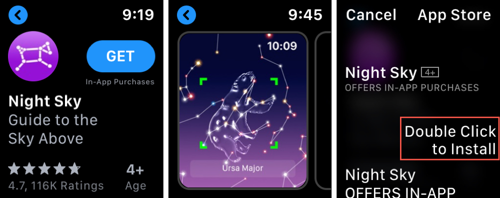 Apple Watch App Store Get
