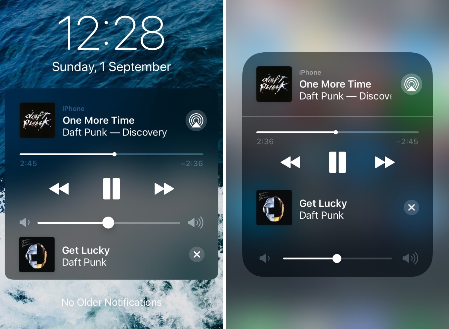 NextUp 2 upgrades iOS' Now Playing widget with an interactive song queue