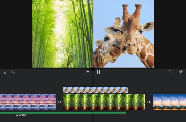 Как создать эффект разделения экрана в iMovie на Mac и iOS 171