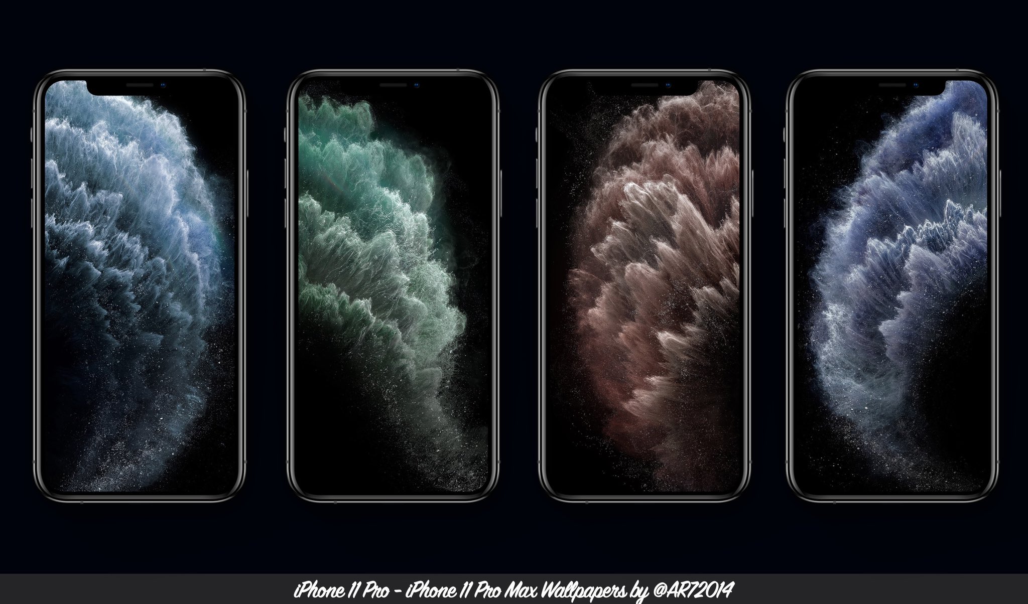 Download iPhone 11 Pro and iPhone 11 Stock Wallpapers