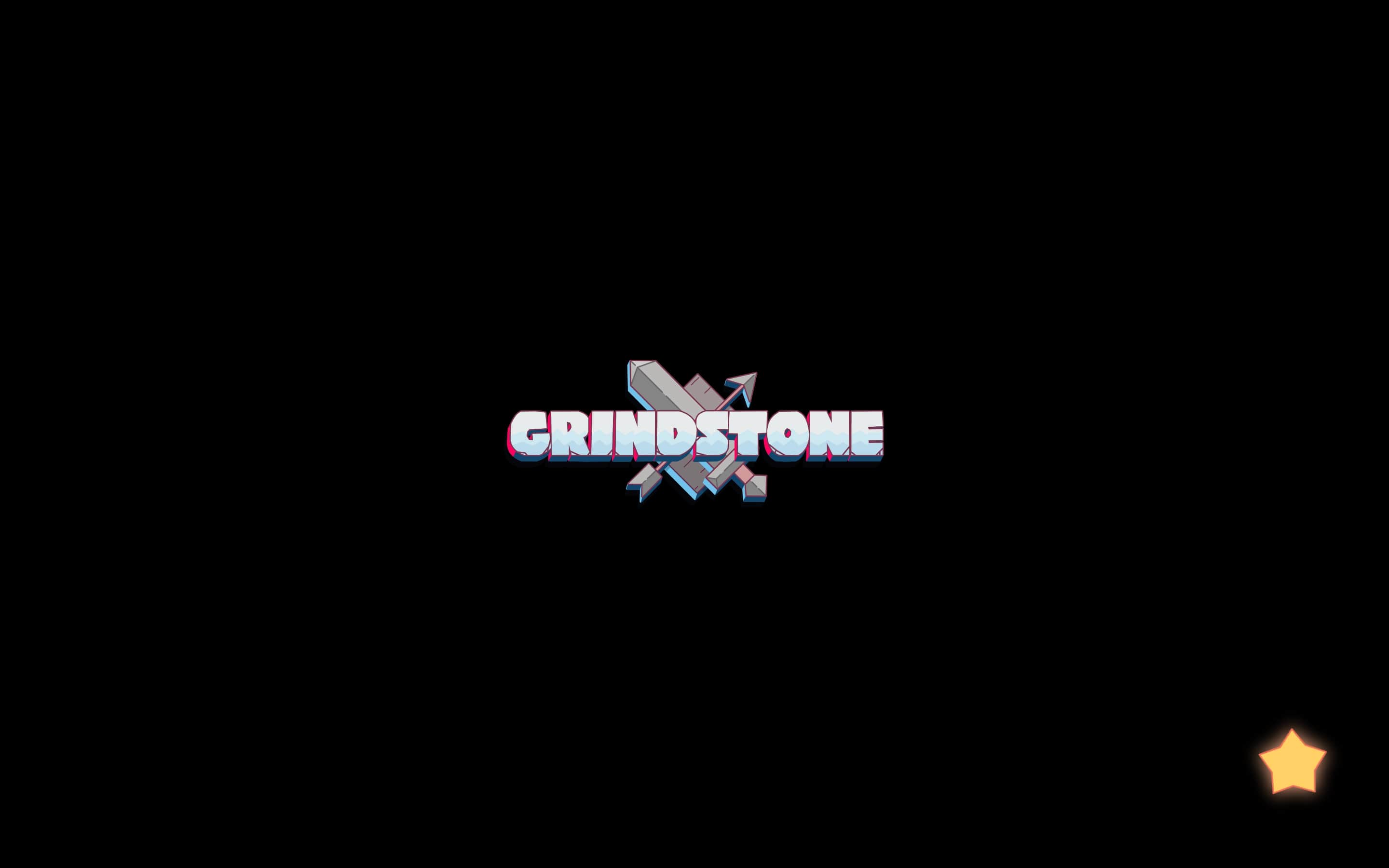 Grindstone title screen