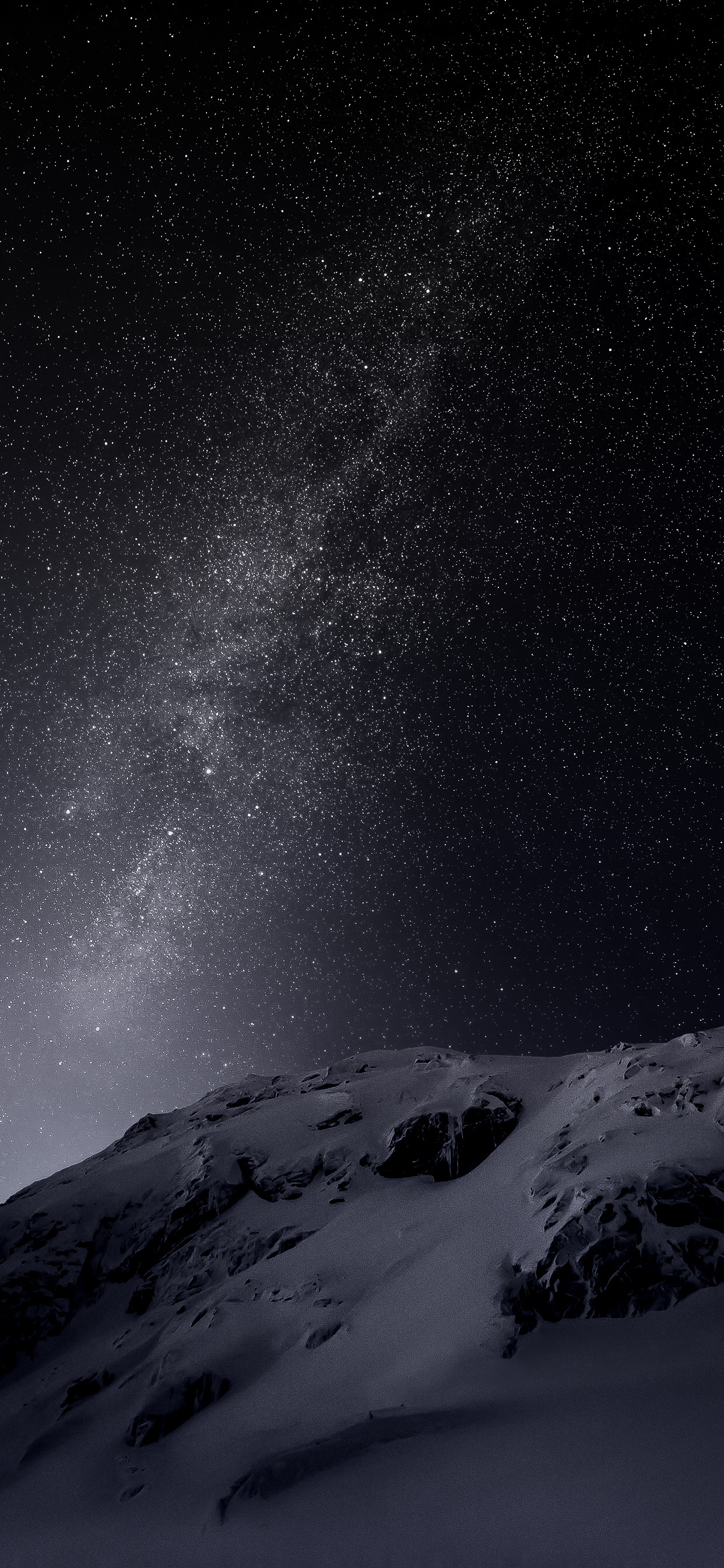 iOS 8 dark night sky iphone wallpaper ar72014