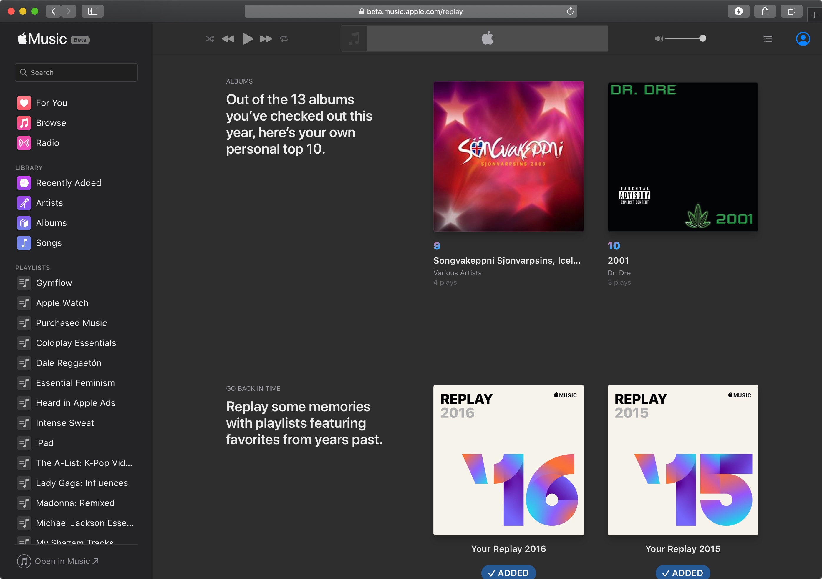 How To Find Apple Music Replay 2021 Artists Zikrina Blog's