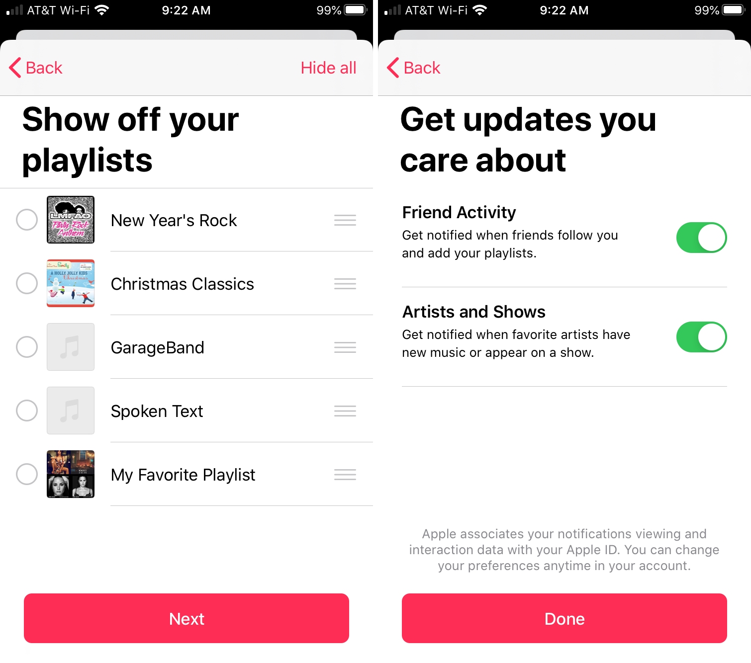 Share Playlists and Activity Apple Music iPhone