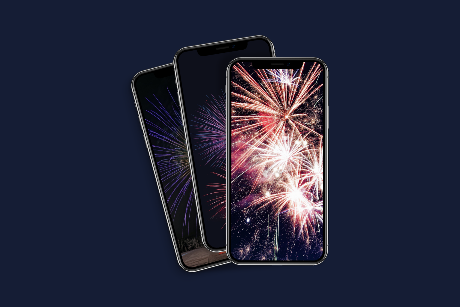 New Year's Eve iPhone wallpaper pack