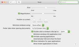 Lock Dock Mac System Preferences