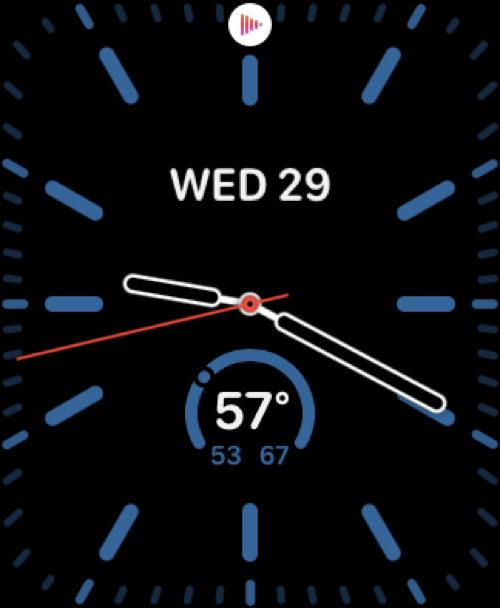 Now Playing Music Indicator on Apple Watch