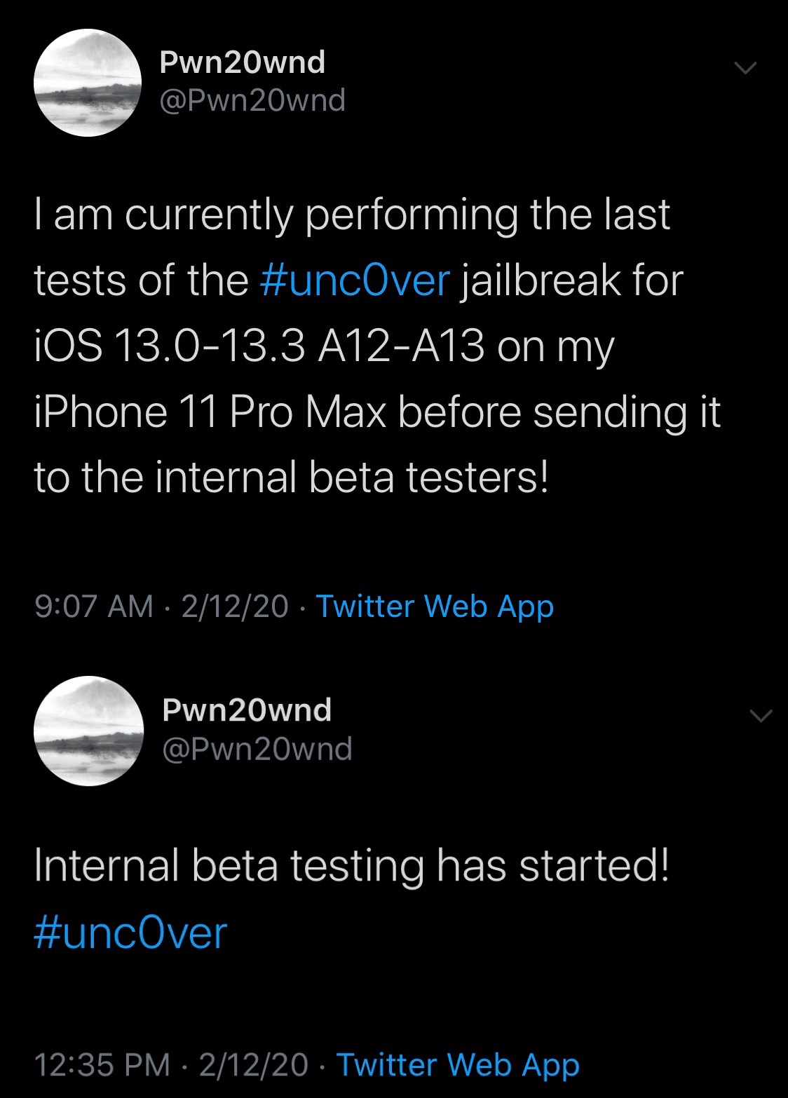 Unc0ver Enters Internal Testing With Support For A12 X A13