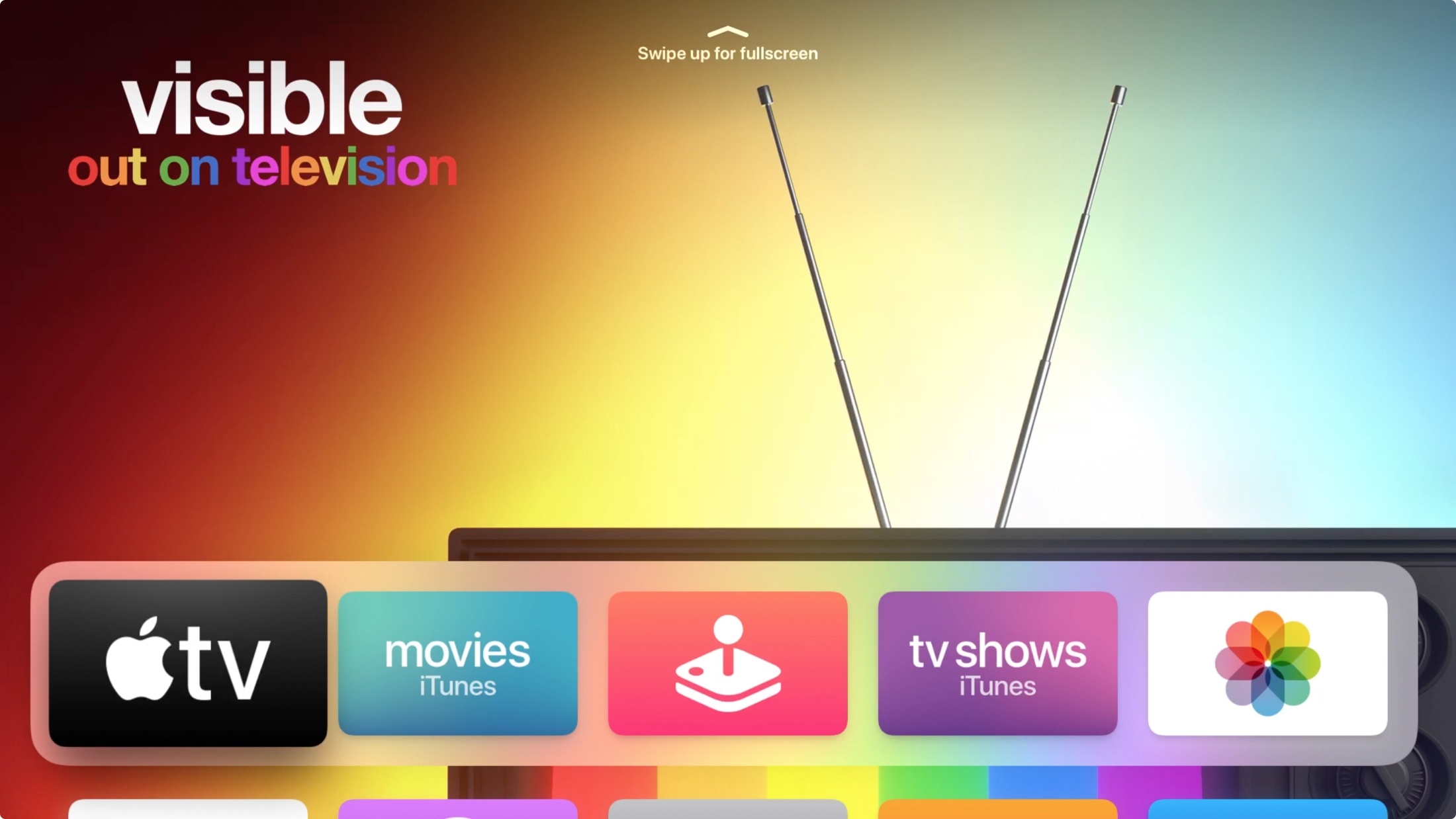 Apple TV Settings for apps