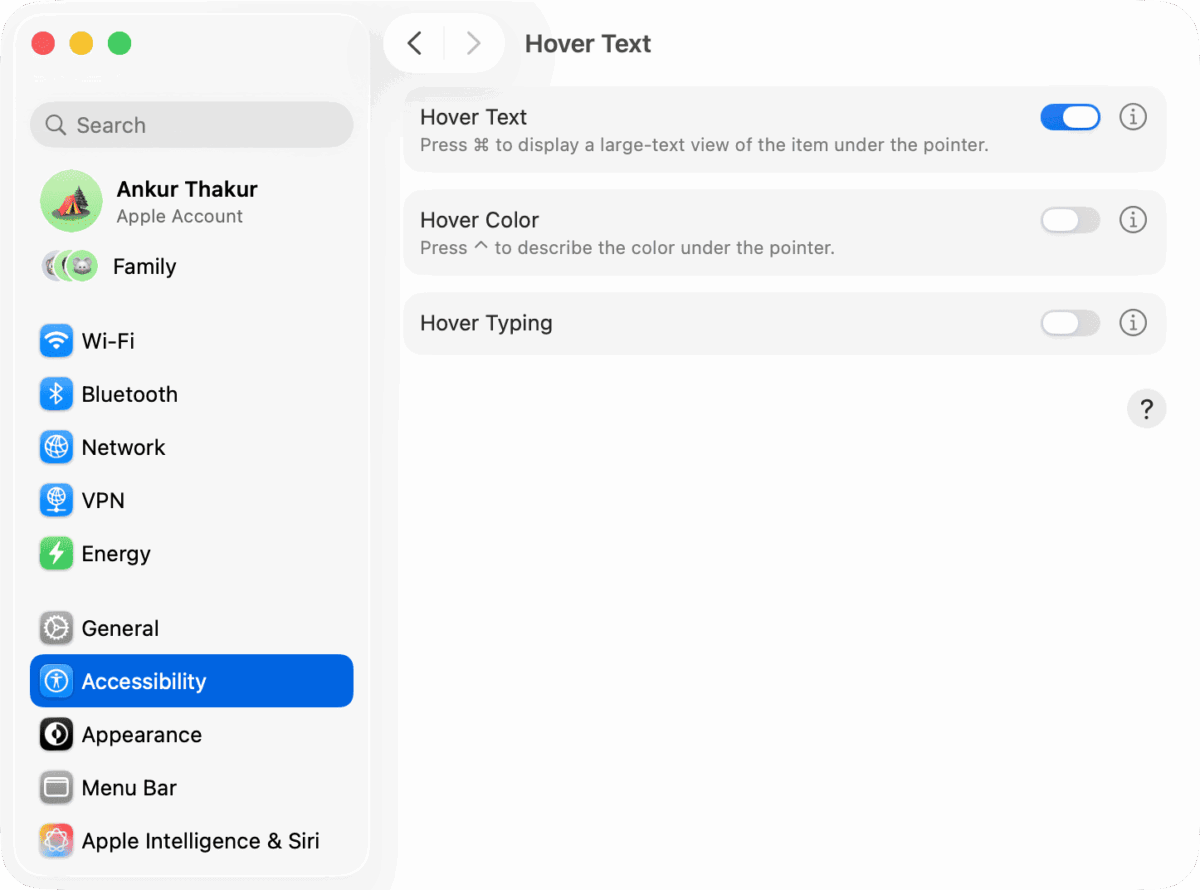 5 ways to increase all or specific text size on Mac