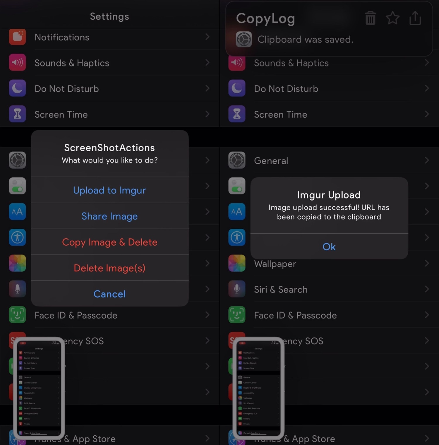 ScreenshotActions memudahkan berbagi dan berinteraksi dengan tangkapan layar iOS 7