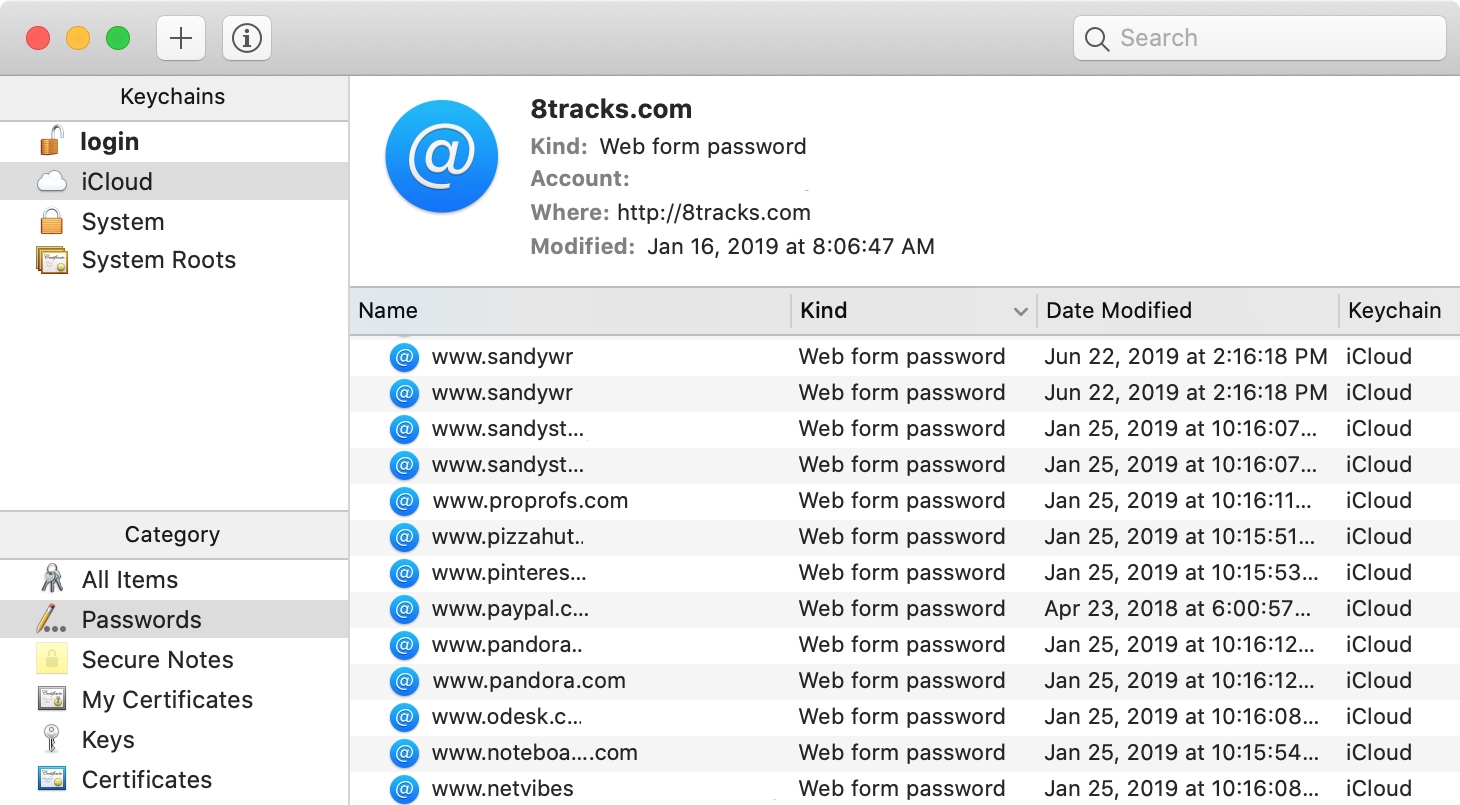 Fremkald sofistikeret klasse How to import and export iCloud Keychain passwords