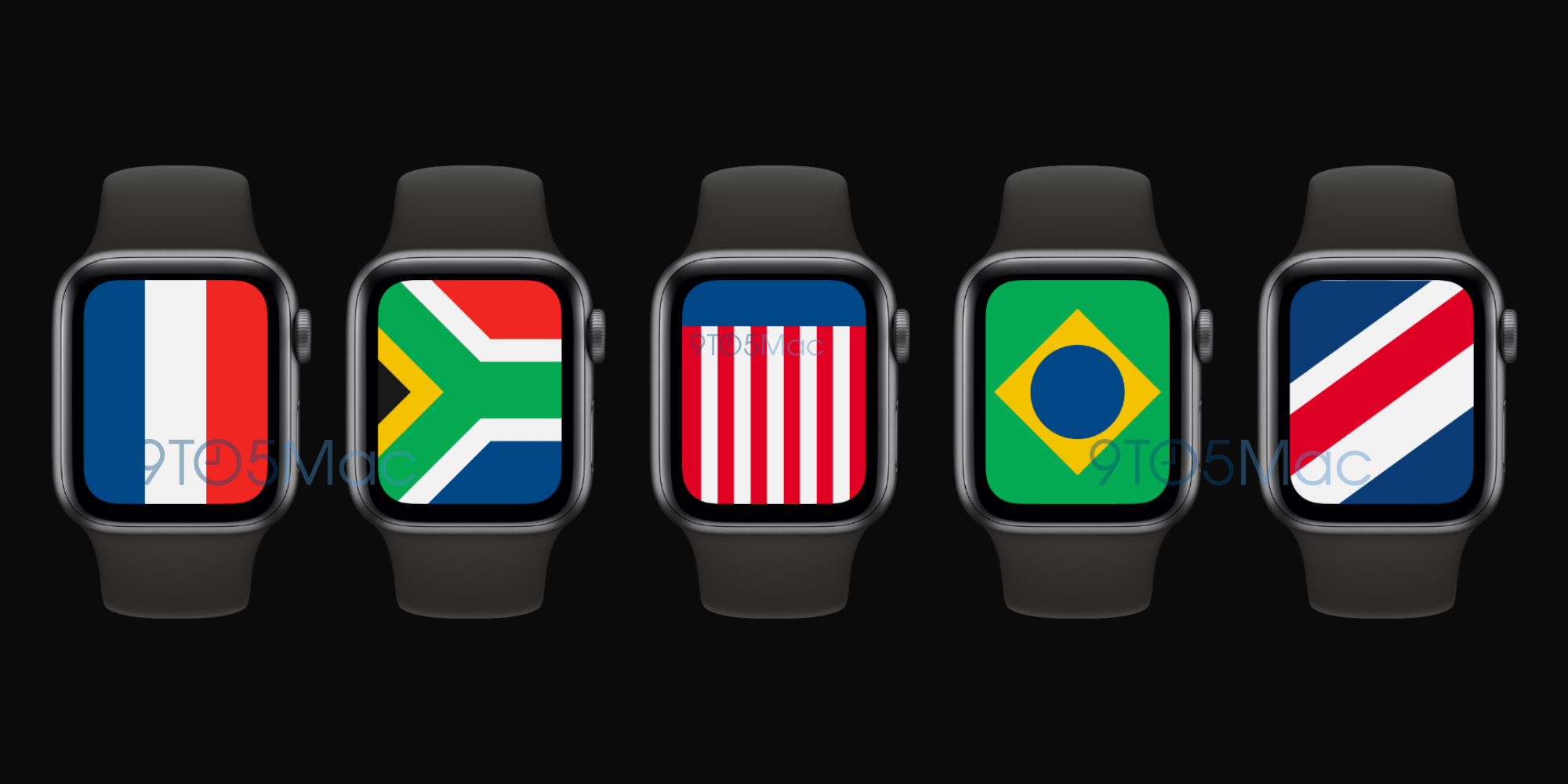 watchOS 7 includes new 'International' watch face showcasing flags from  around the world