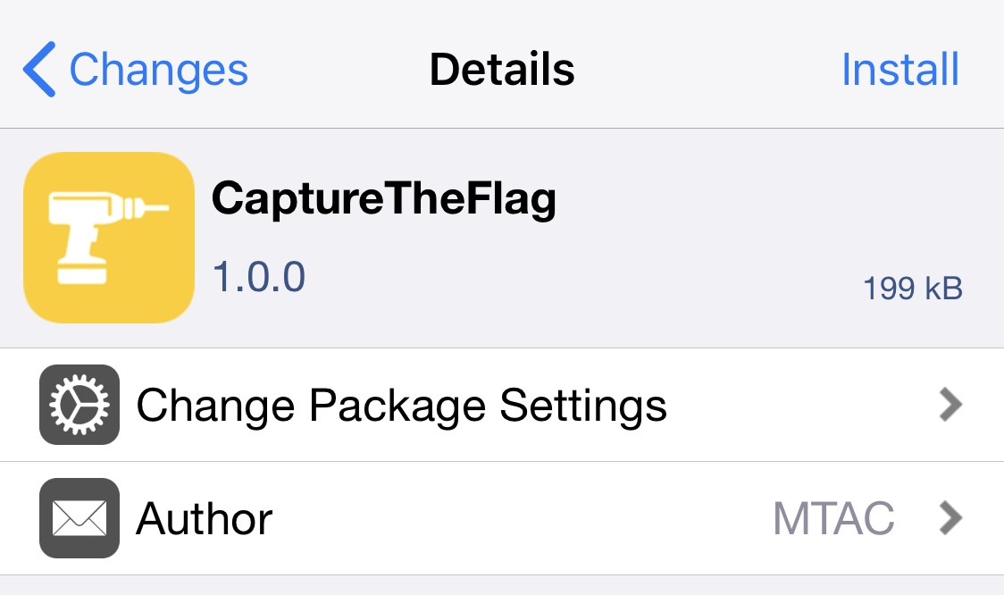 CaptureTheFlag исправляет ошибку текстового сообщения на синдхи для джейлбрейков iOS 6