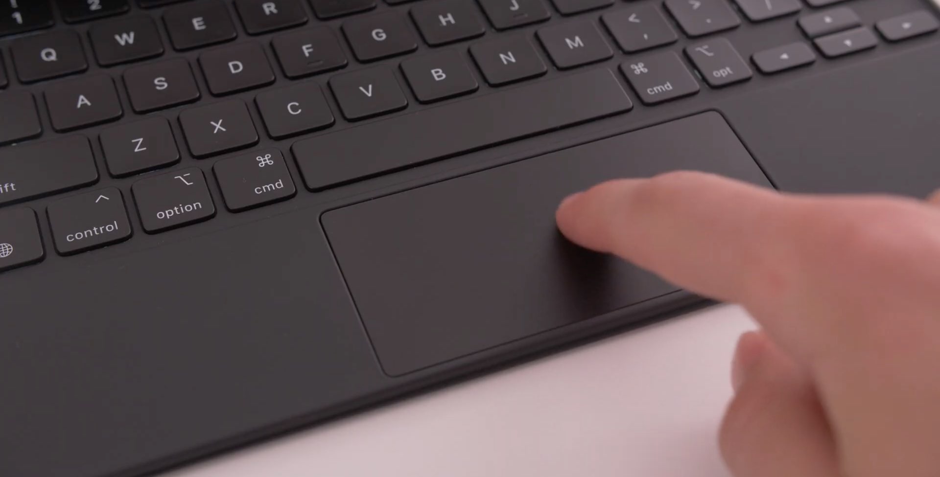 trackpad gestures mac keyboard