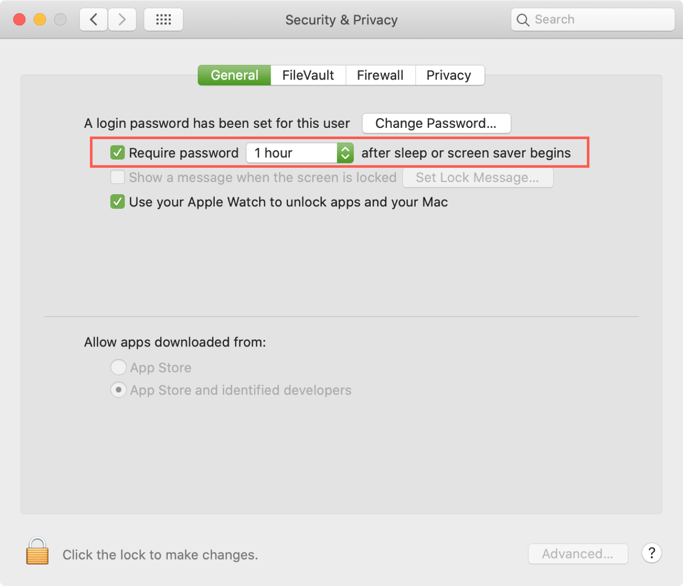 Mac Require Password When Inactive
