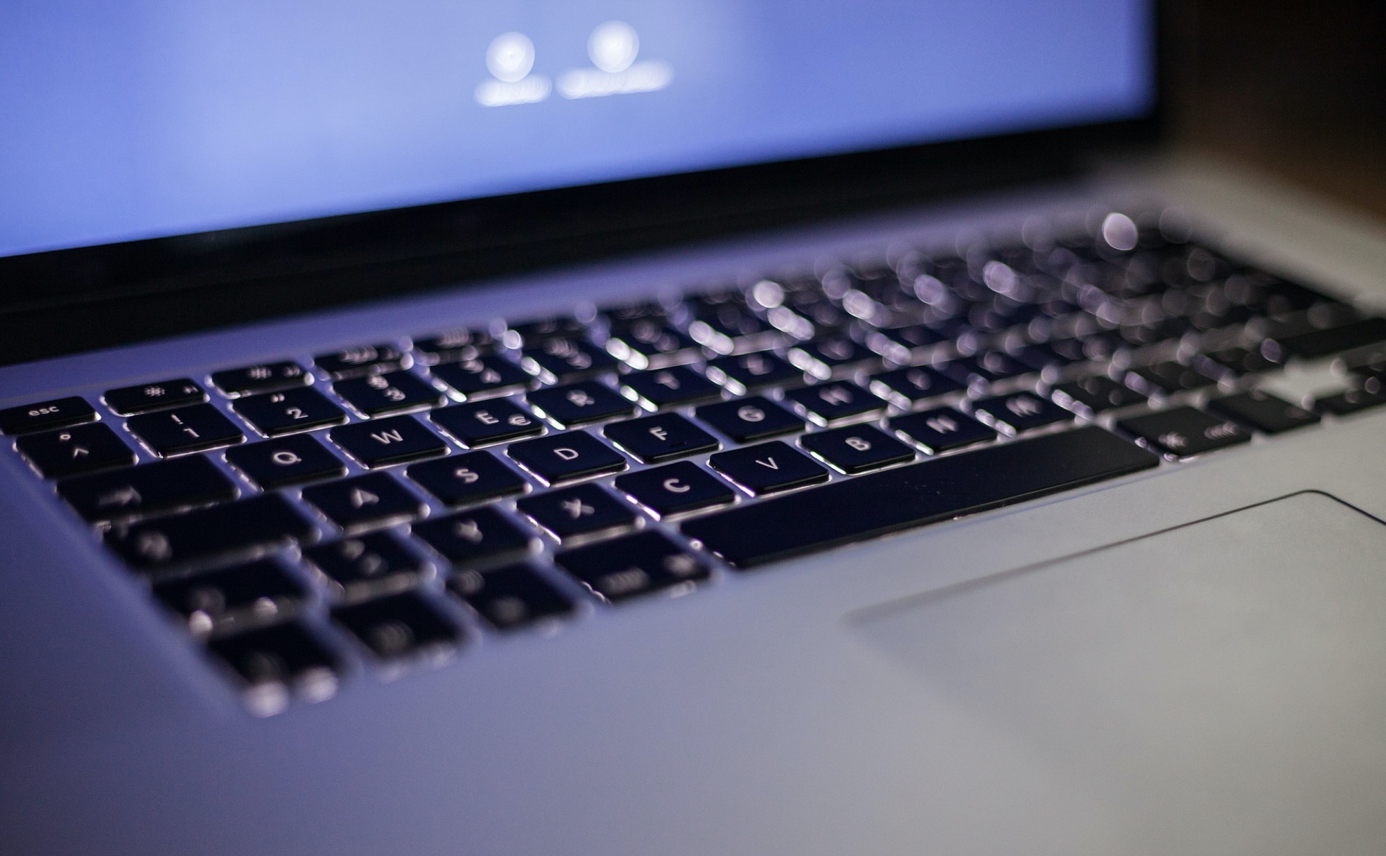 MacBook backlit keyboard - Firefox keyboard shortcuts