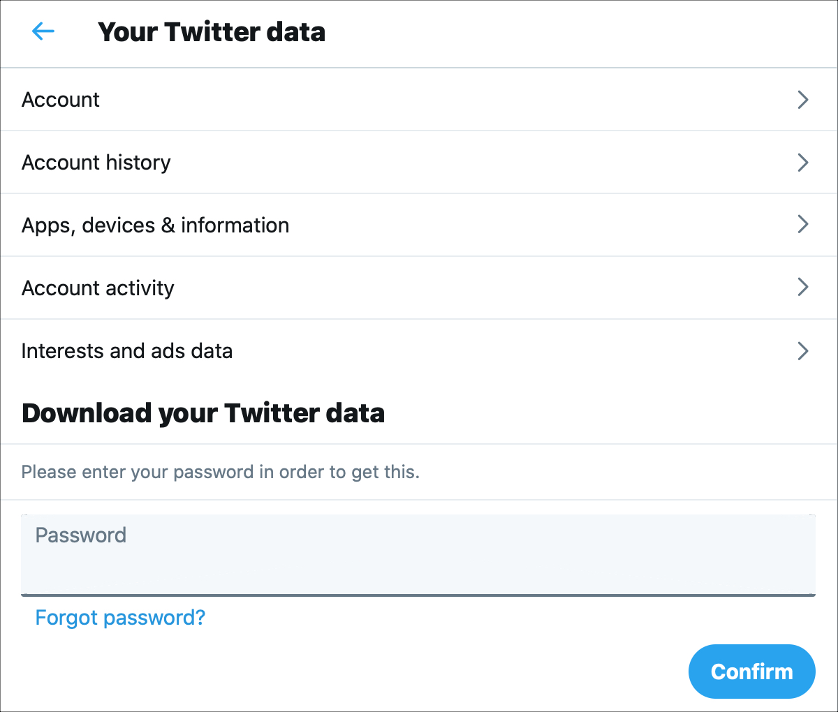 Twitter Data Archive