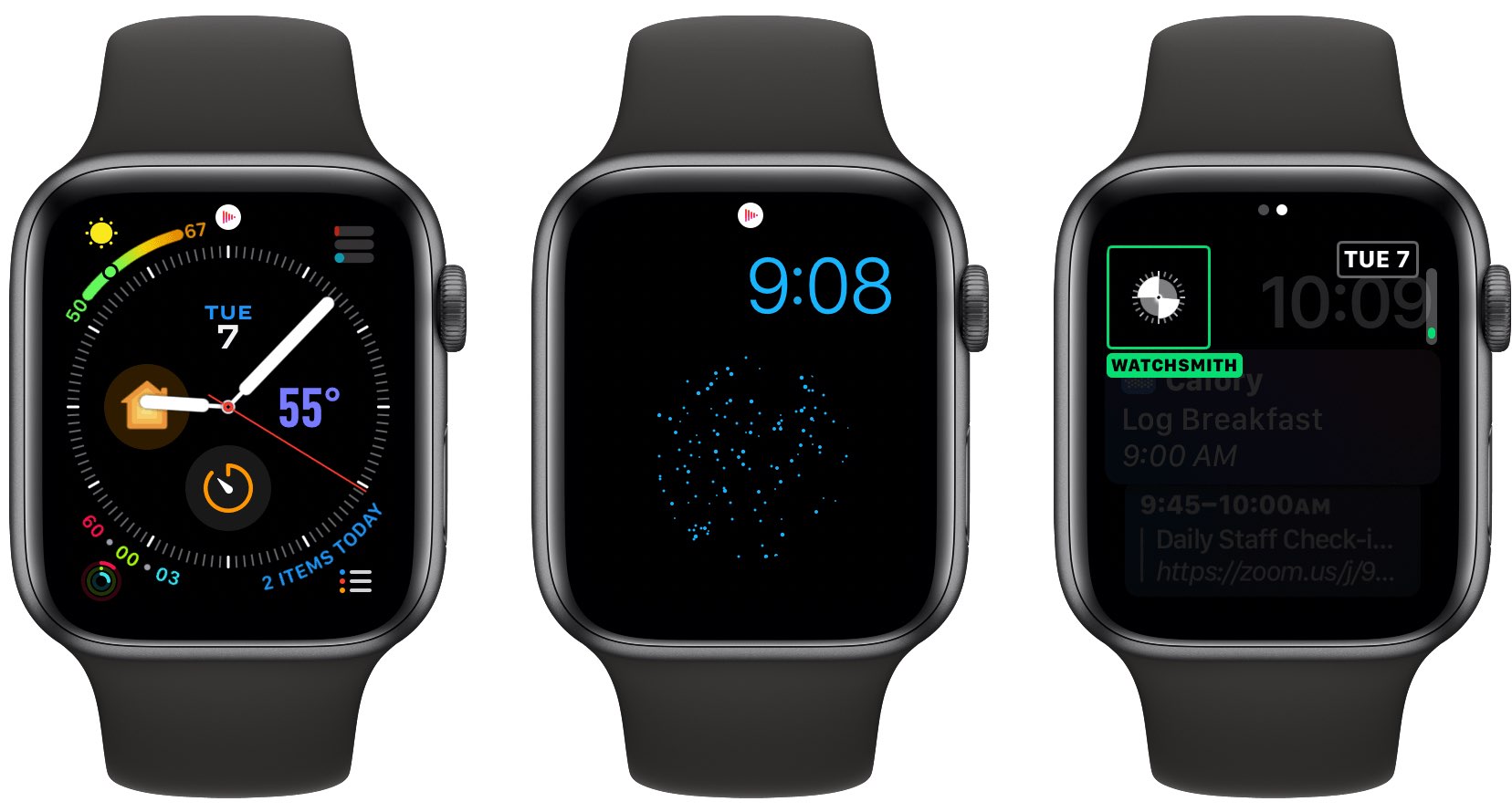 Apple Watch complications Watchsmith app