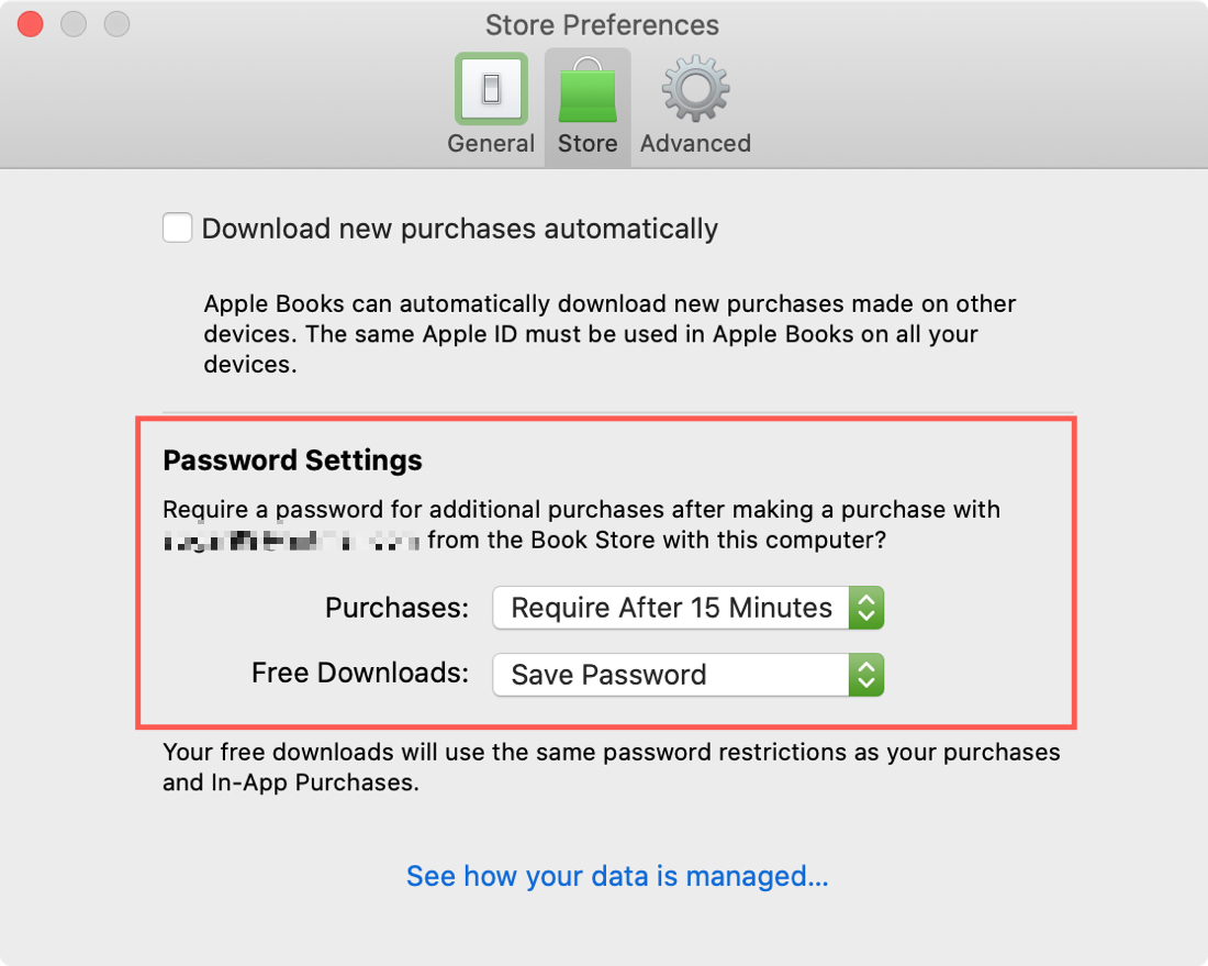 Mac Books Password Settings