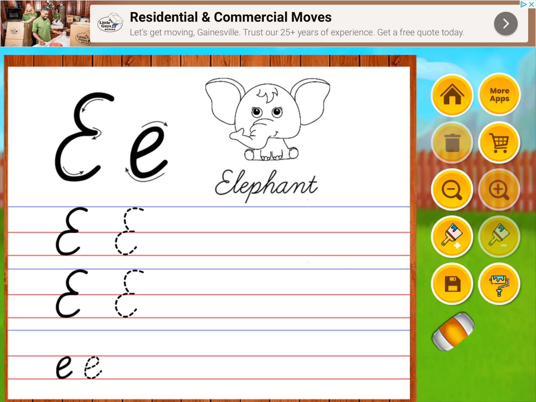 ABC Cursive Writing Practice iPad