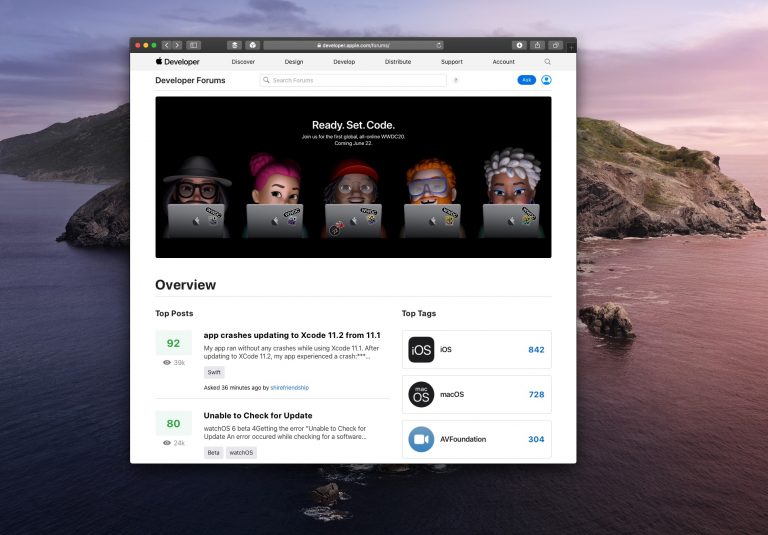 Overhauled Apple Developer Forums go live ahead of WWDC