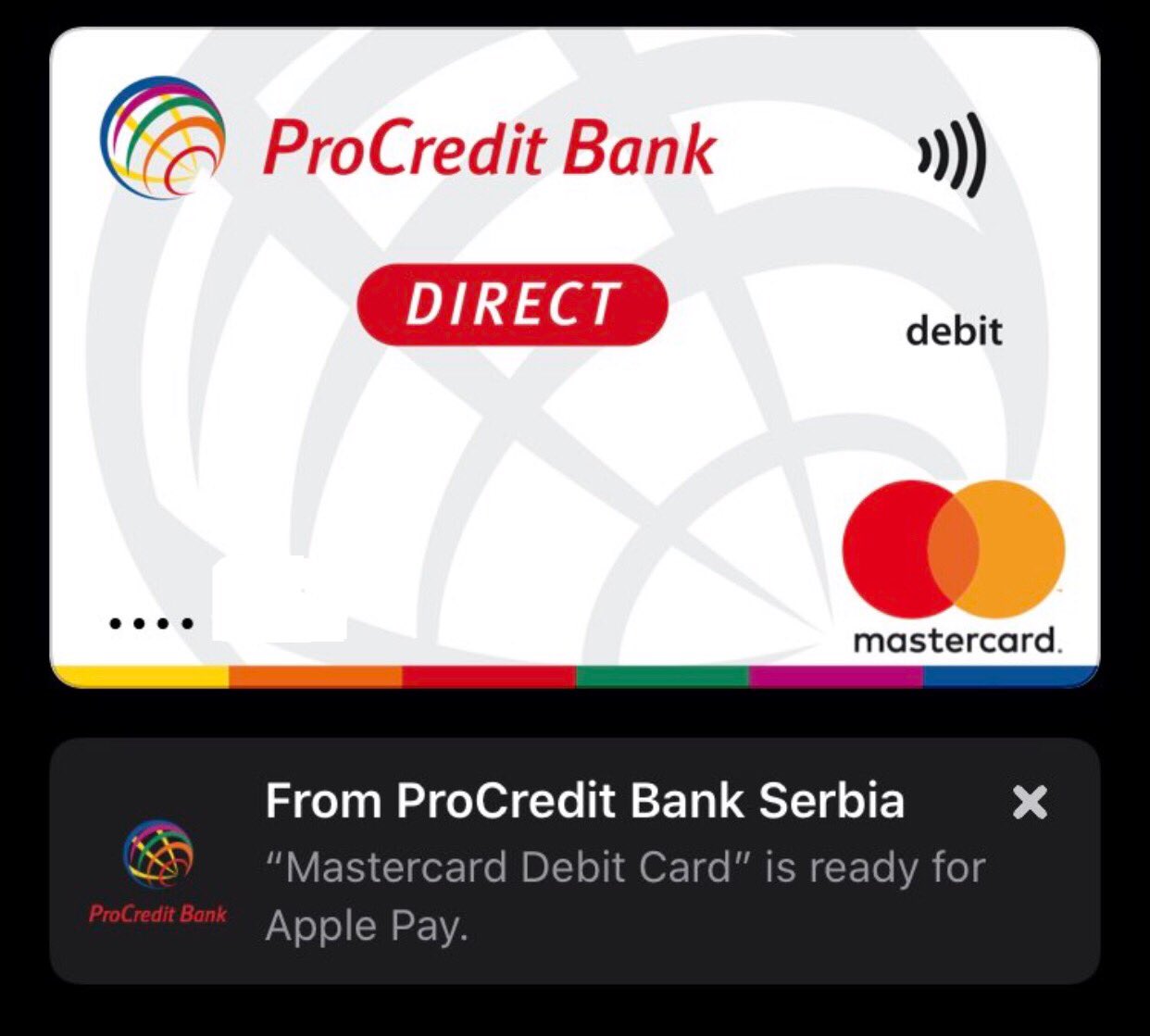 A pay support. Procreditbank Serbia. Procreditbank.
