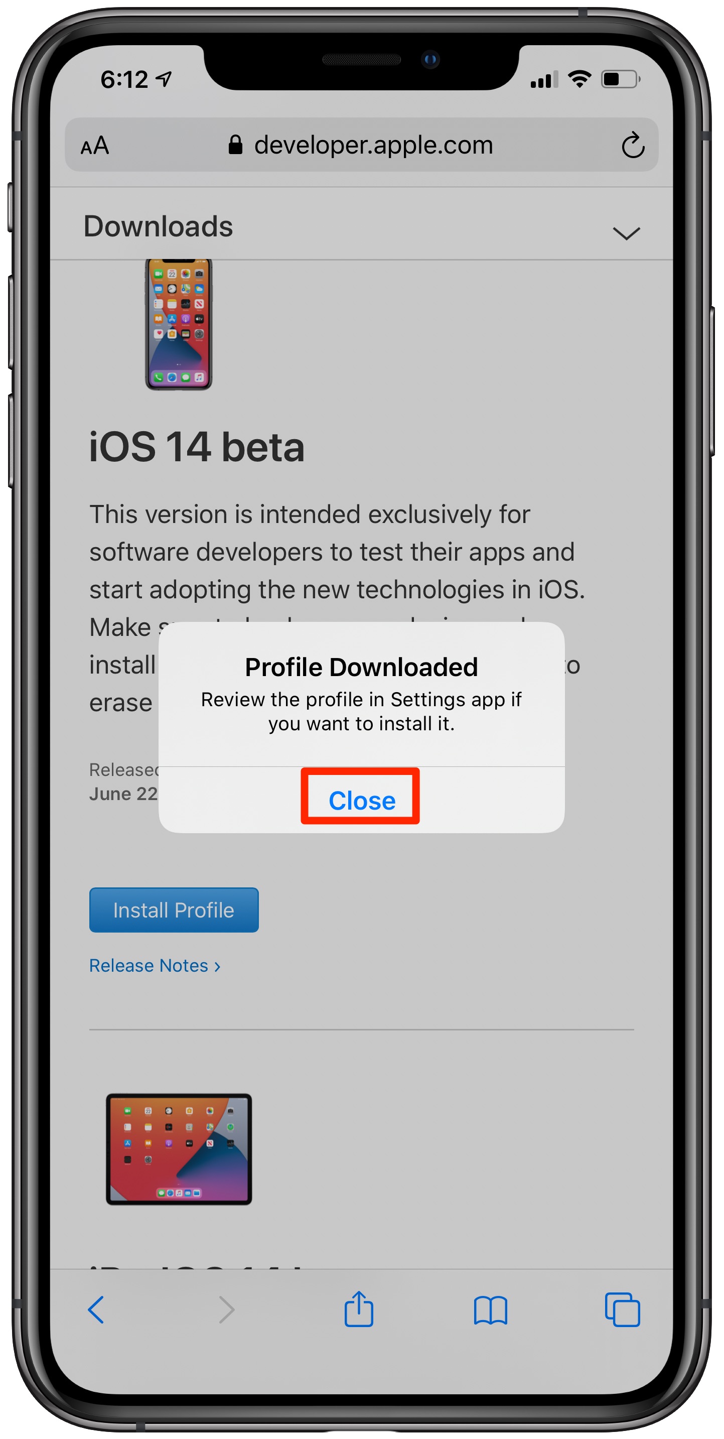 Install iOS 14 beta iPadOS 14 beta