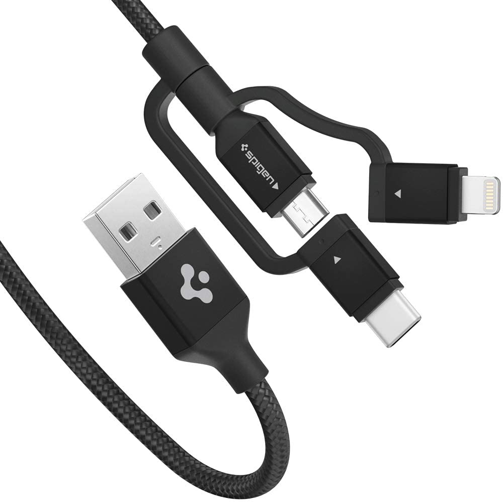 Long Multi Charging Cable Australia Great Barrier Reef Coral Multi 3 in 1 Retractable USB Charger Cable with Micro USB/Type C Compatible with Cell Phones Tablets and More 