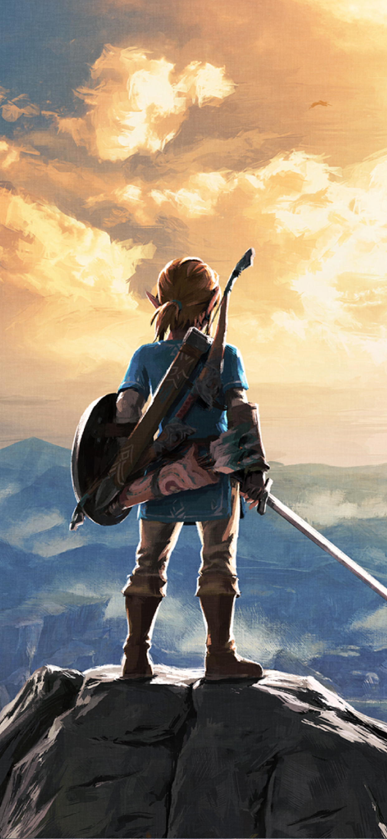 The Legend of Zelda Breath of the Wild 4 Nintendo iPhone wallpaper