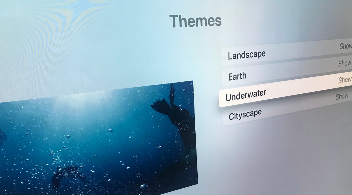 Apple TV features tvOS 14 - Aerial screen saver themes