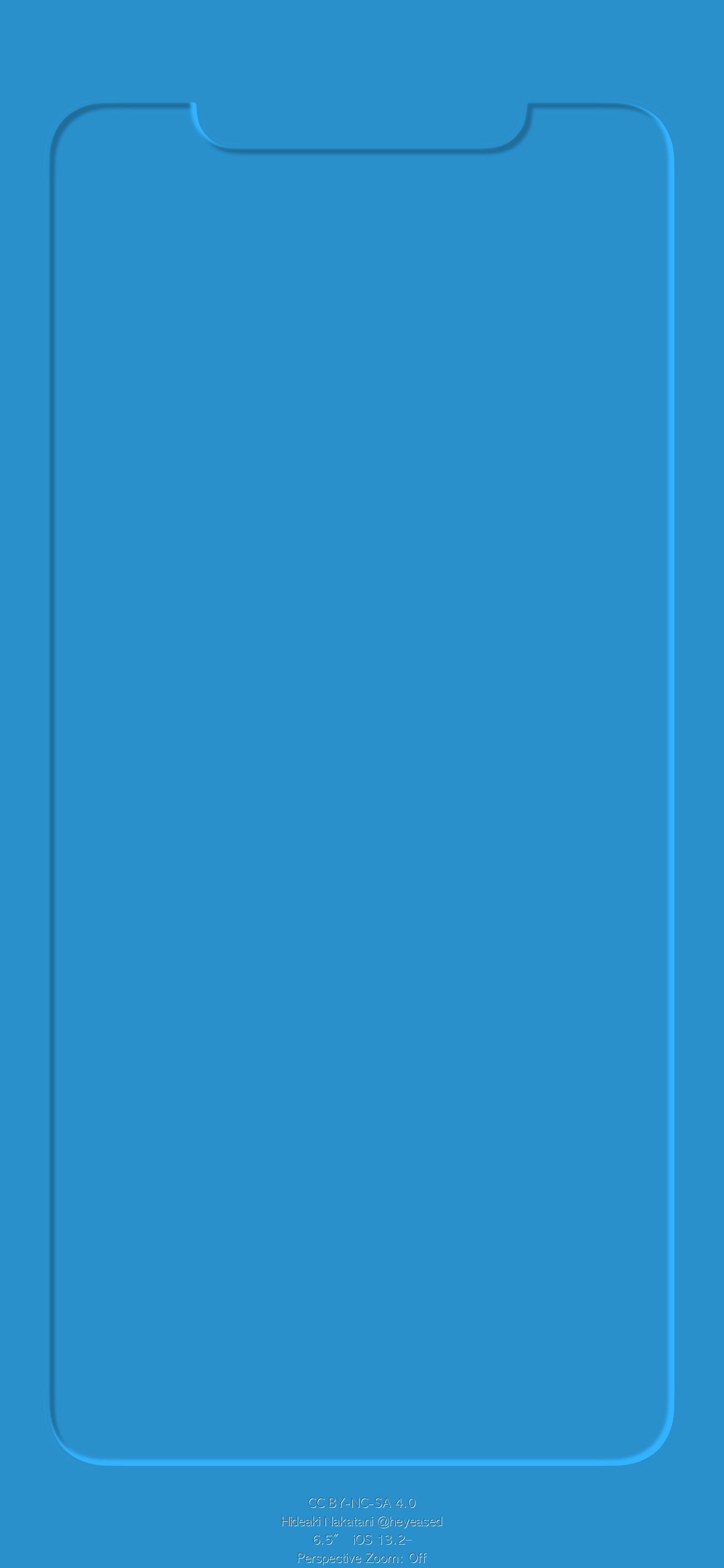 3d border max blue iphone wallpaper heyeased idownloadblog
