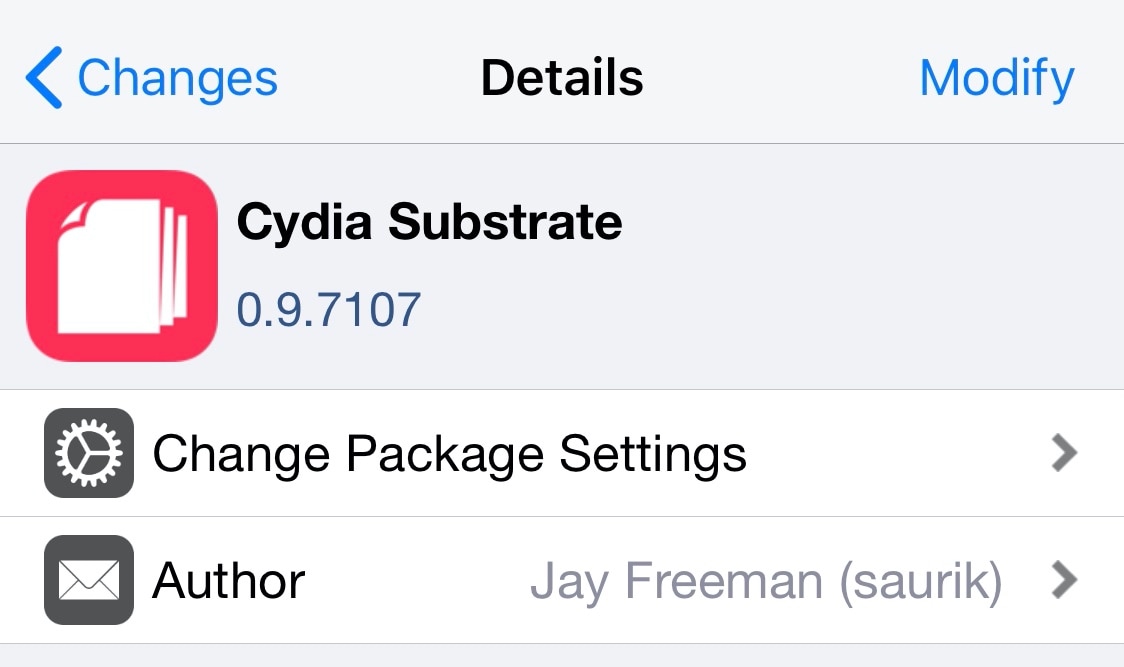 Cydia Substrate recebe outra grande atualização com correções de erros voltadas para a estabilidade 1