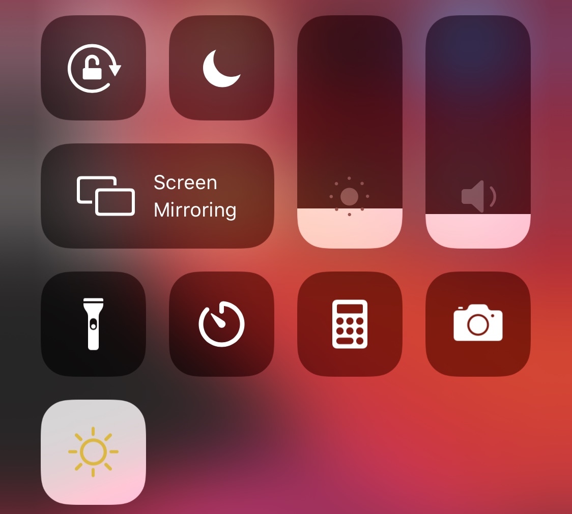 iOS 11: Enable/ Disable Night Shift Mode Using Control Center: iPhone