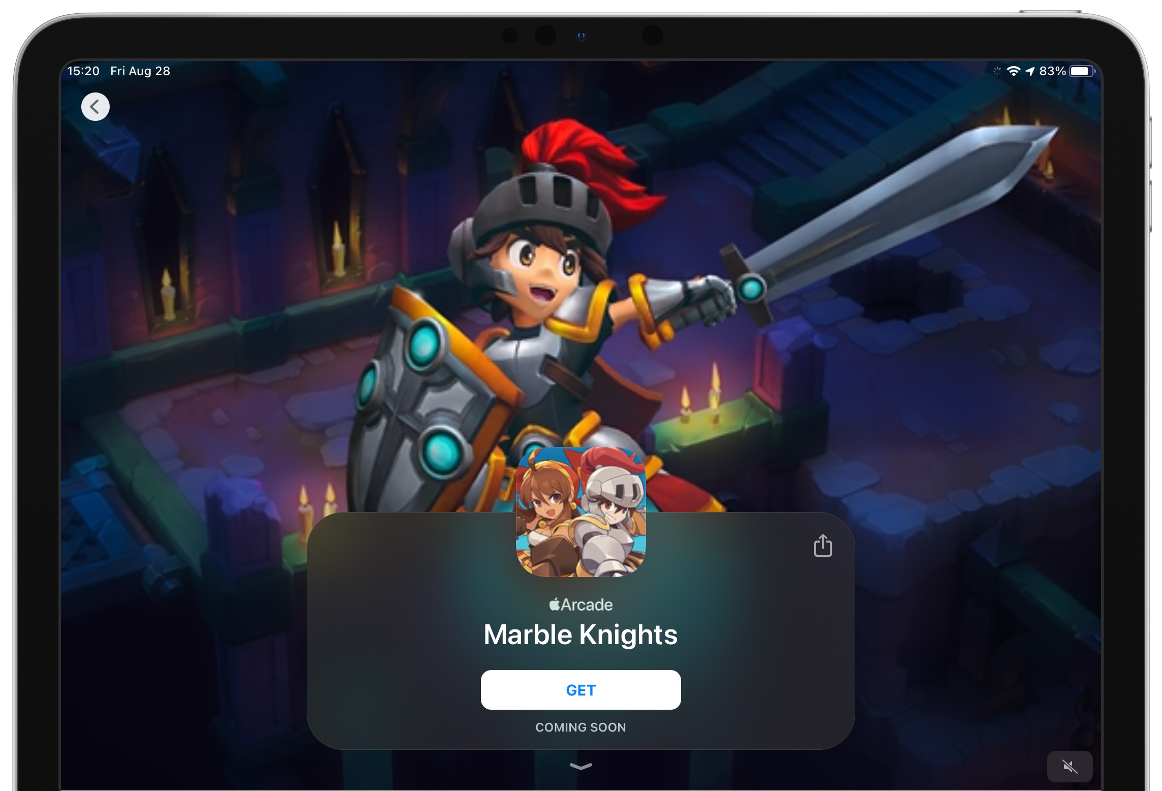 Sword-swinging fantasy meets marble mania in “Marble Knights,” due soon on Apple Arcade
