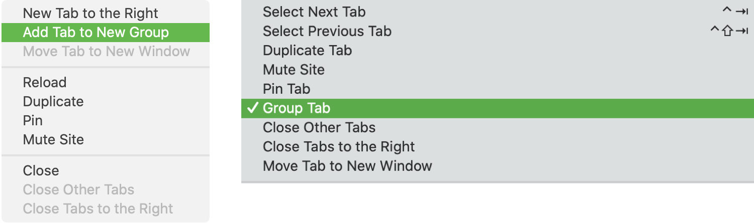 Add Tab Group Chrome Mac