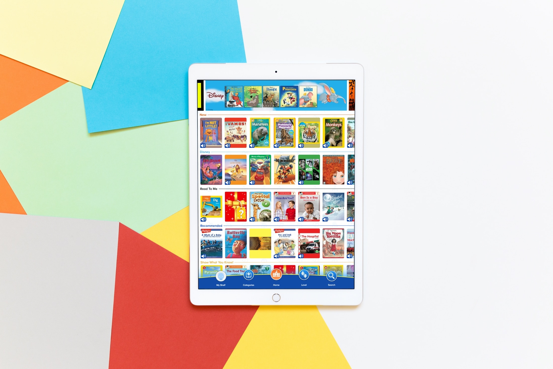 Apps for Kids Books iPad iPhone - ReadingIQ