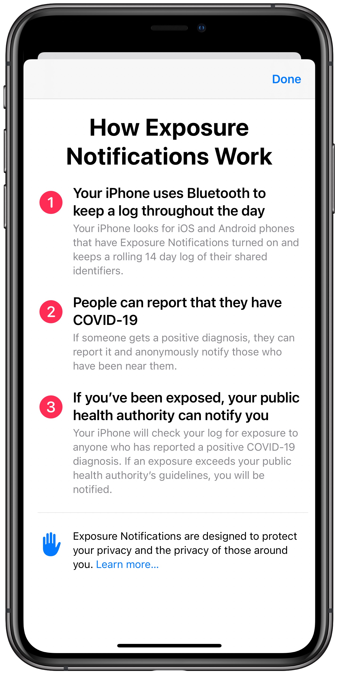 COVID-19 contact tracing iPhone: How Exposure Notifications work