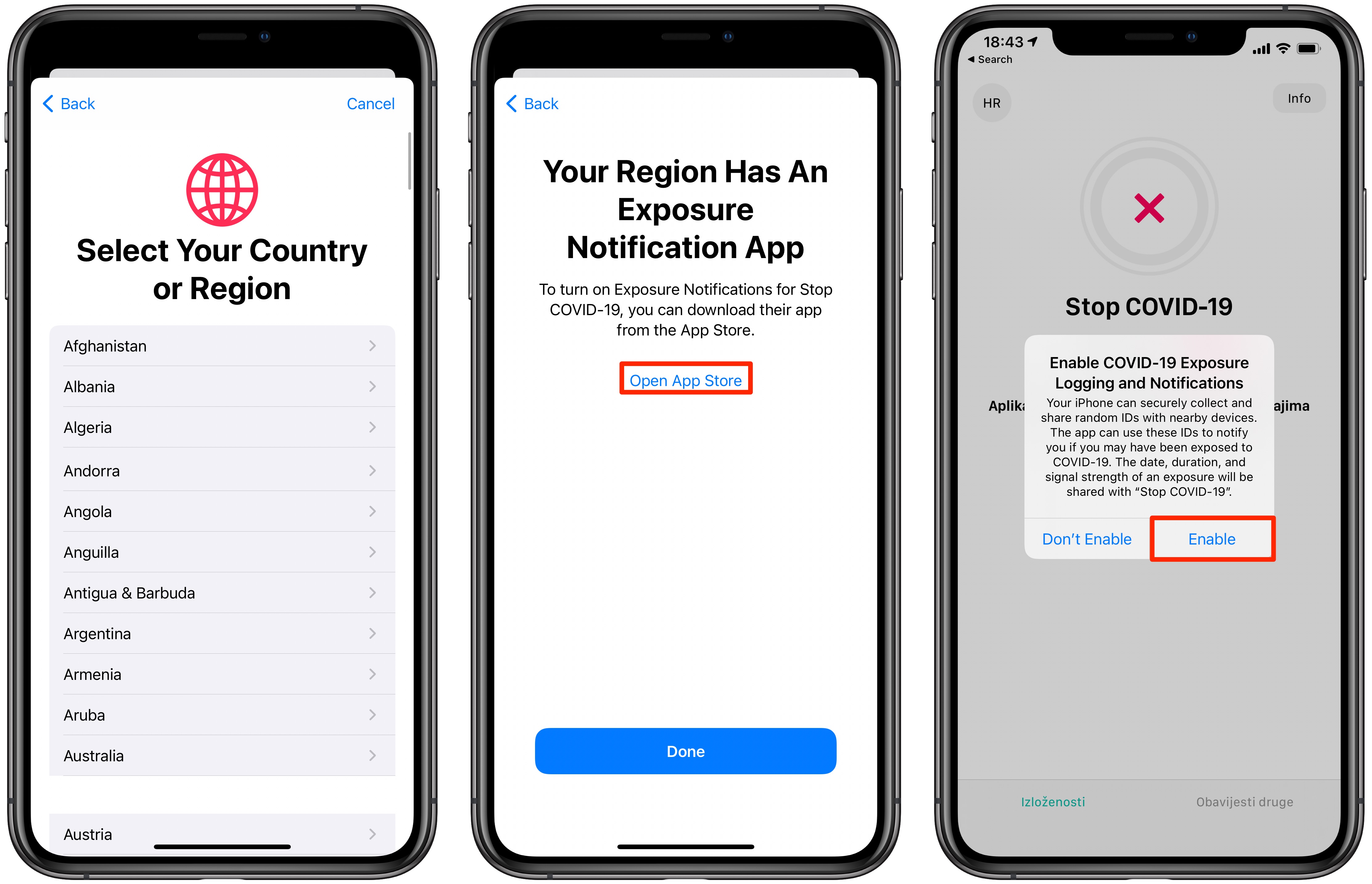 COVID-19 contact tracing iPhone: How to enable Exposure Notifications 
