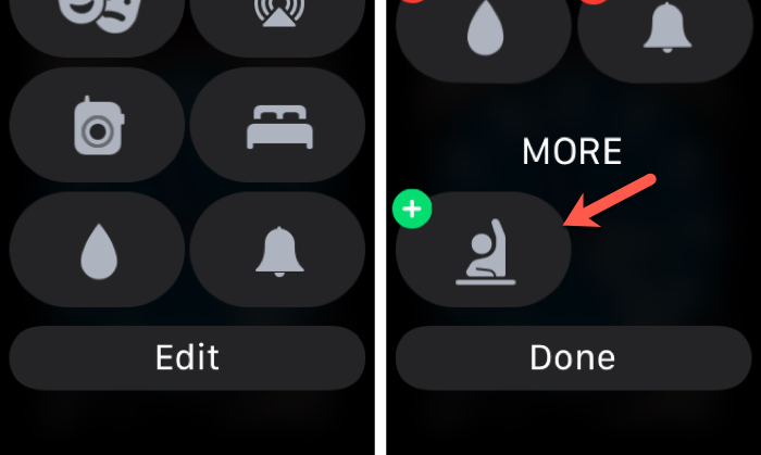 Add Schooltime to Apple Watch Control Center