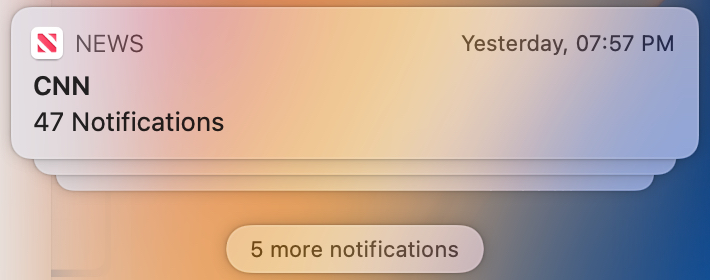 See More Notifications on Mac Big Sur