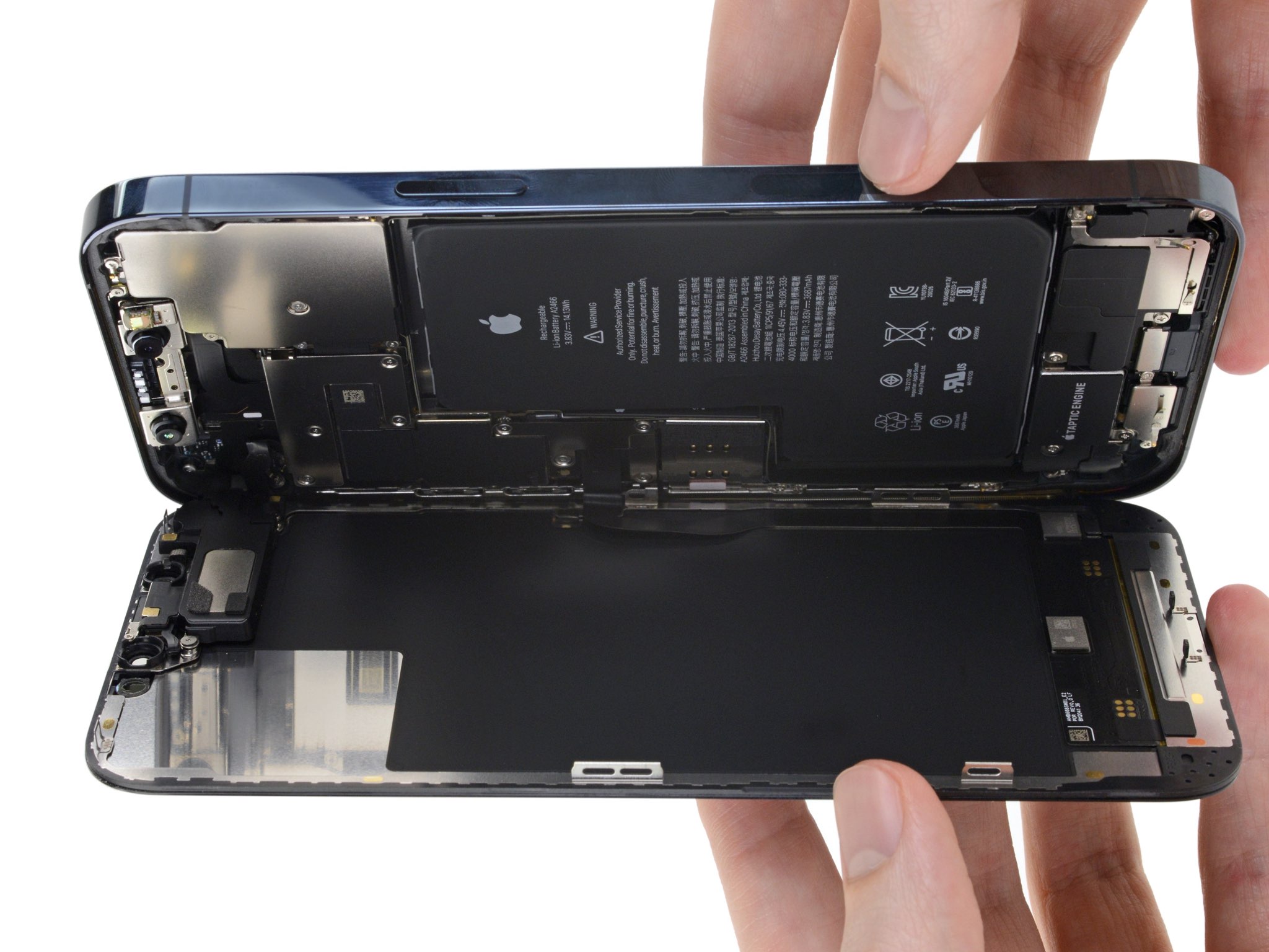 An iPhone 12 Pro Max teardown by iFixit