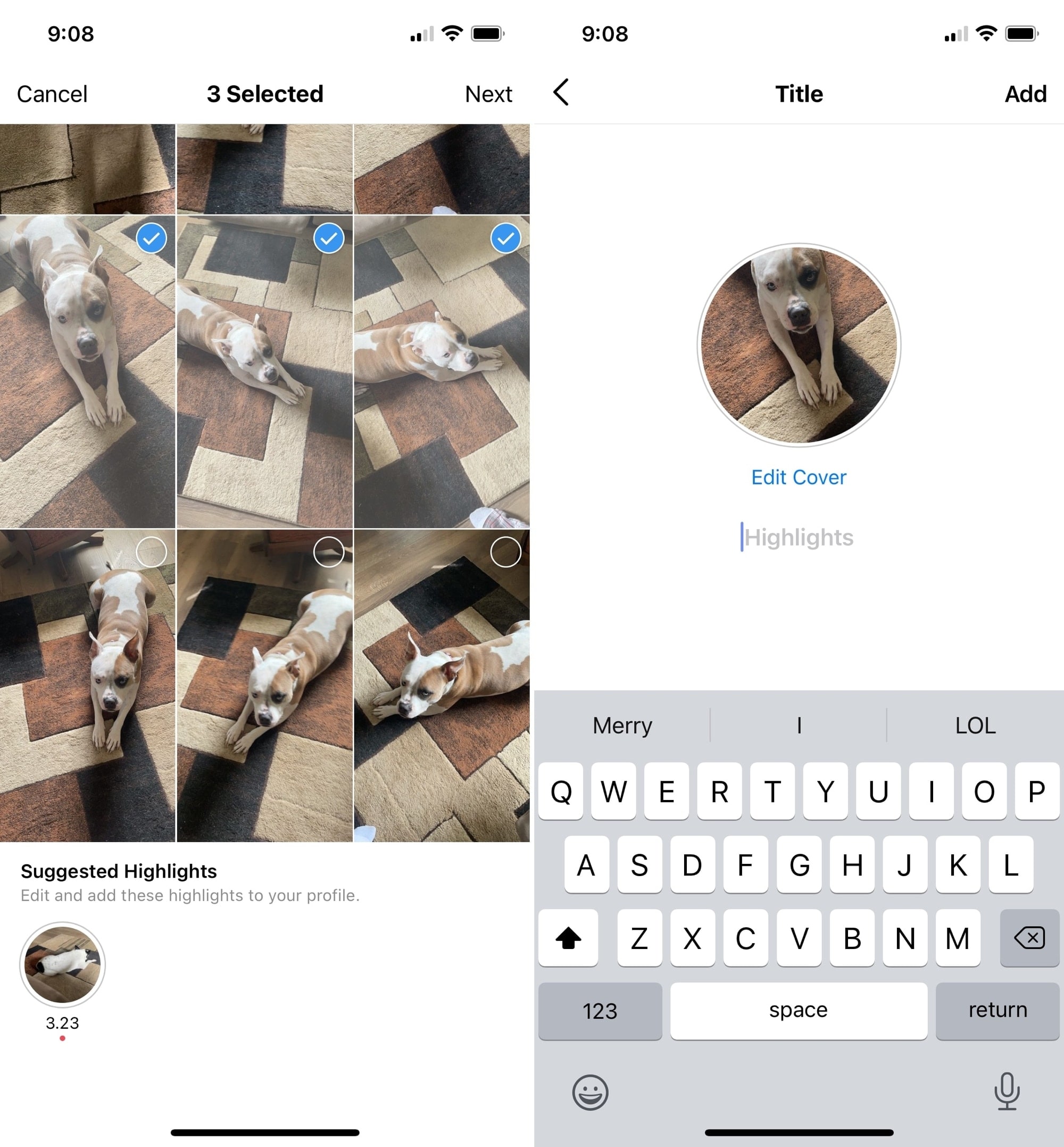 Create an Instagram Story Highlight