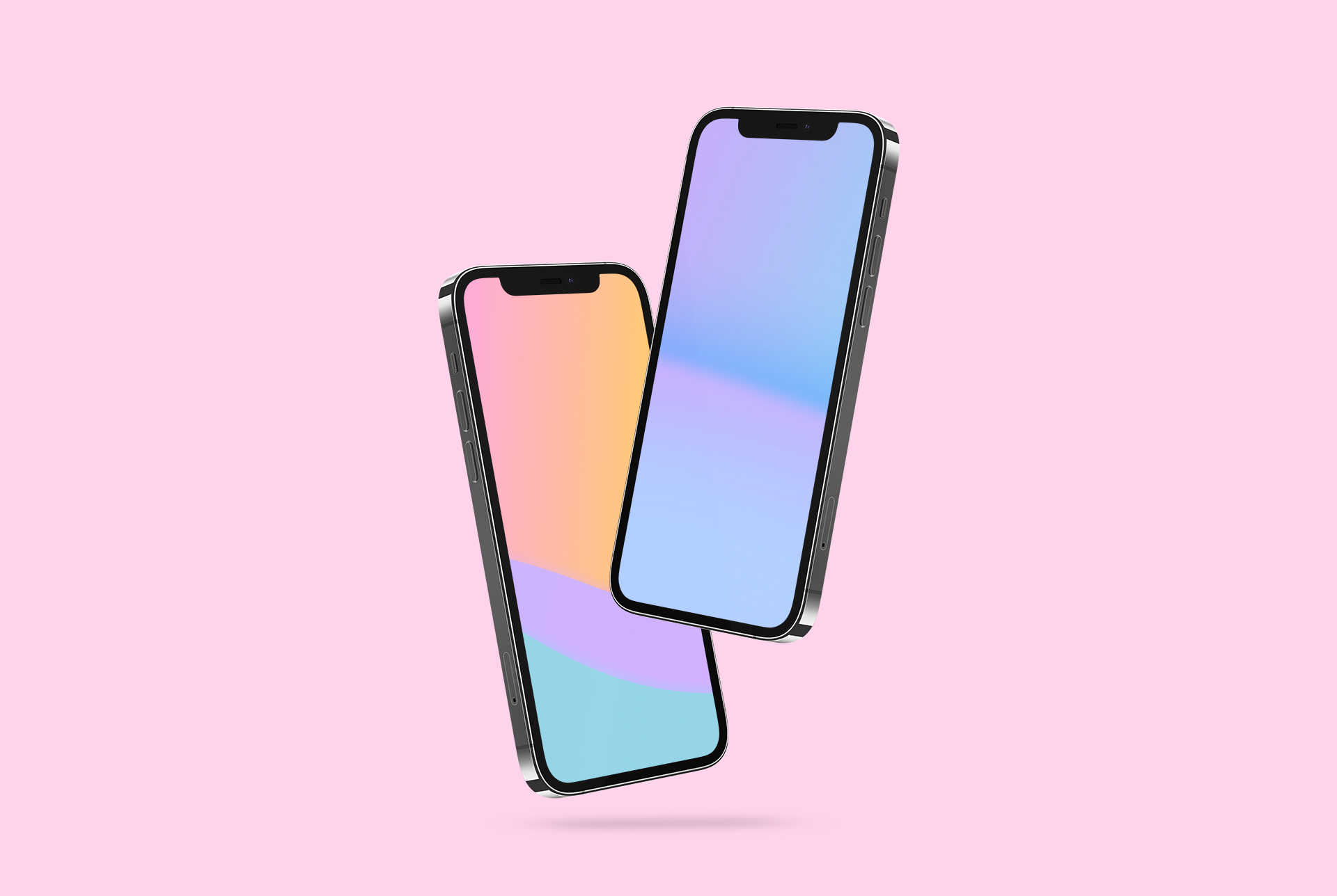 Abstract gradient wallpapers for iPhone, iPad, and desktop