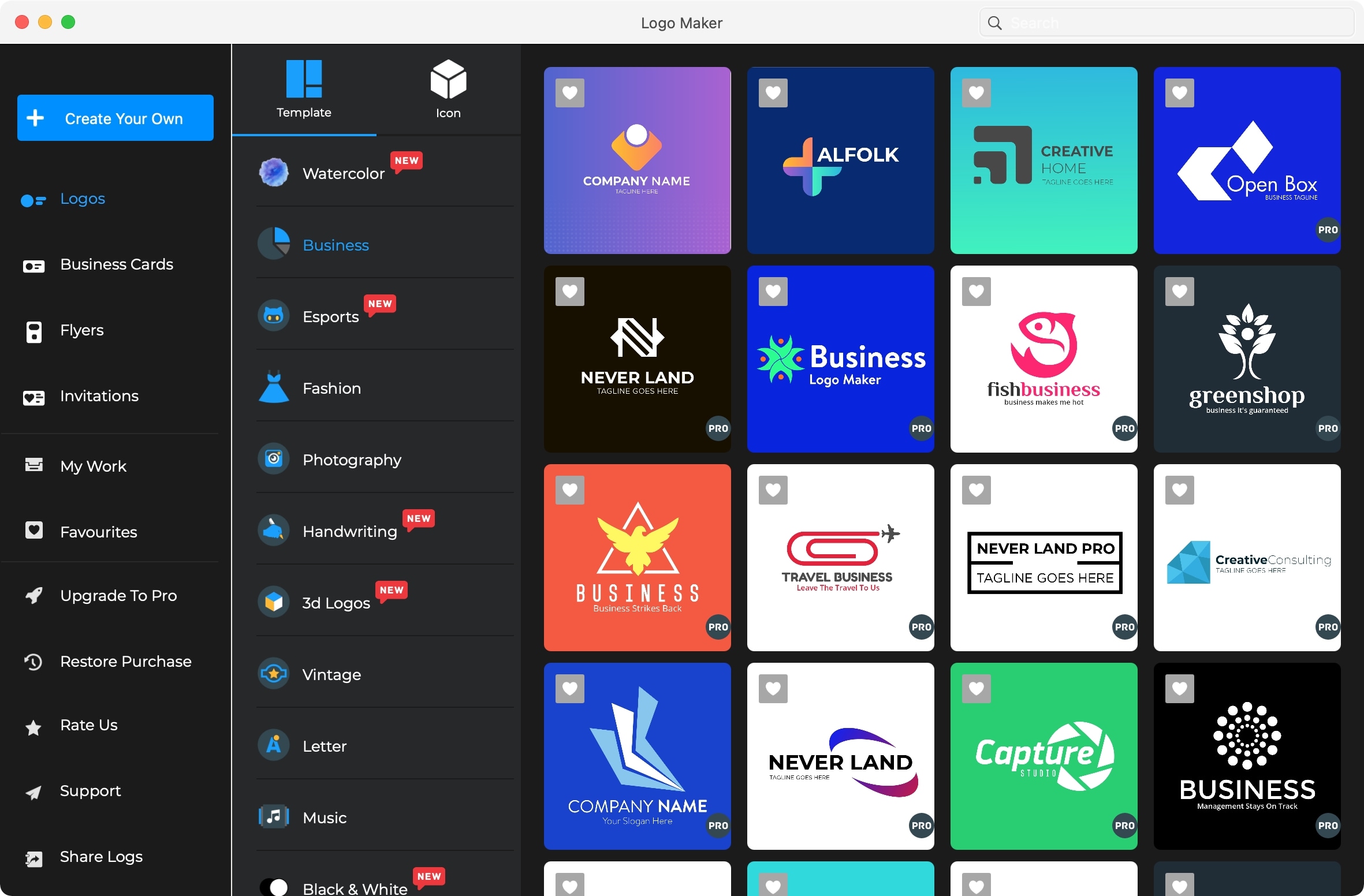 Logo Design Apps for Mac - Logo Maker
