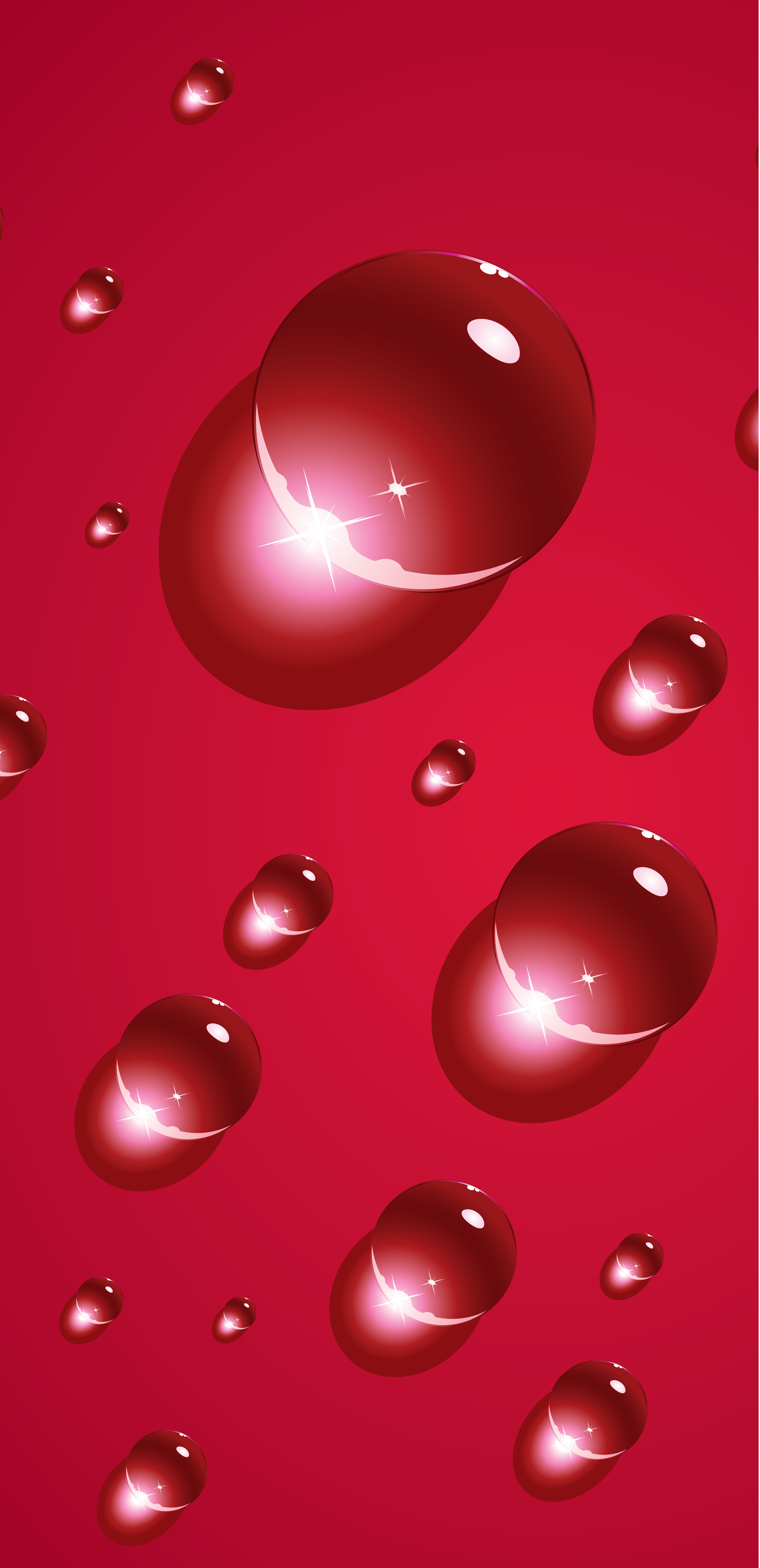water droplet wallpaper iPhone ongliong11 idownloadblog red