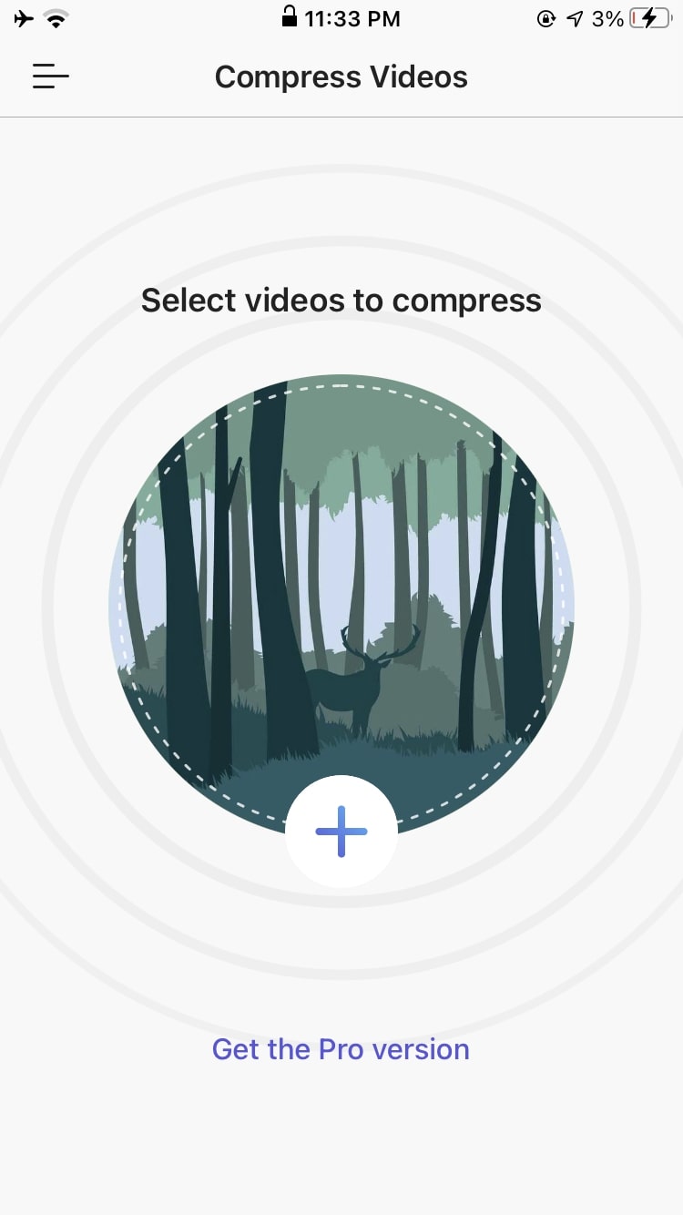 Compress Videos app iPhone