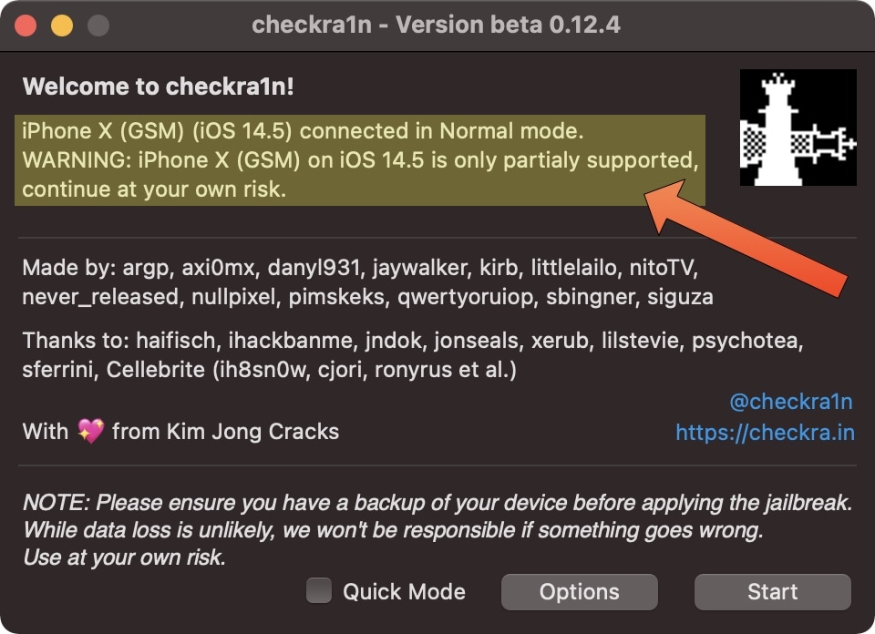 checkra1n iOS 15.3