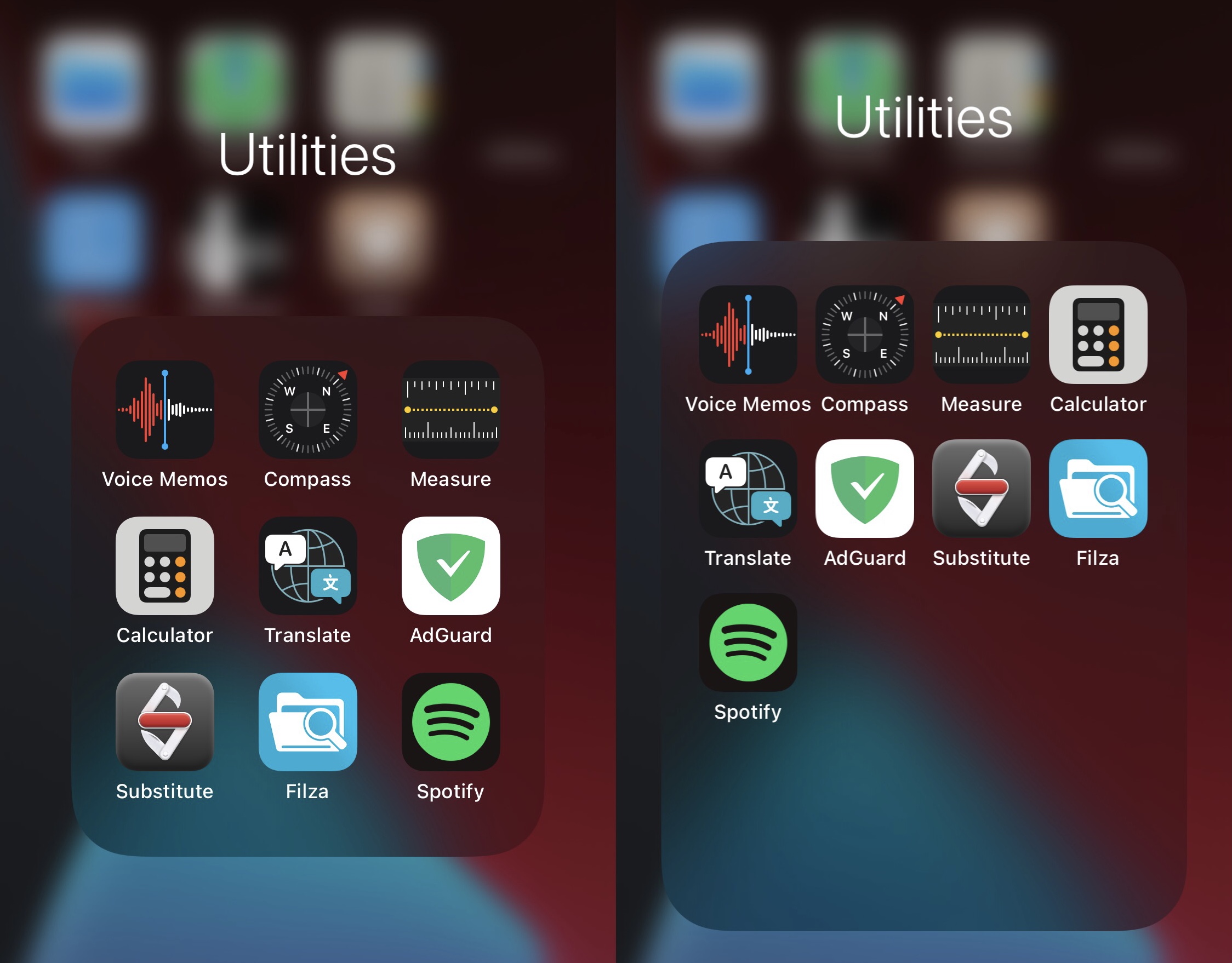 Get a 4x4 grid in your jailbroken iPhone's folders with 4ders